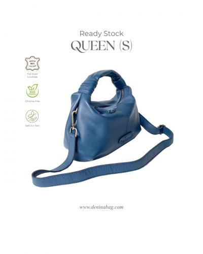 Queen  Small Navy Blue