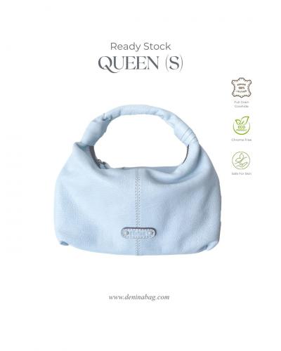 Queen Small Aqua Blue