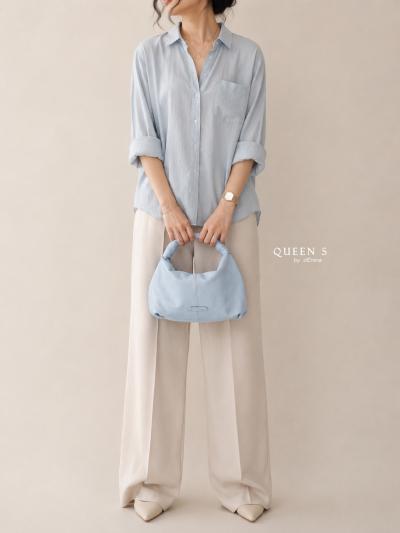 Queen Small Aqua Blue